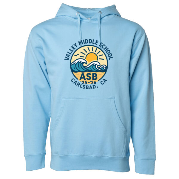 Unisex Midweight Hooded Sweatshirt Thumbnail